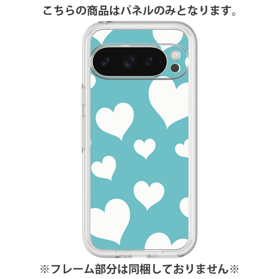 Premium Panel［ Dot Hearts - Blue ］