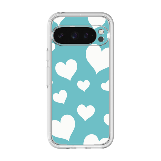 Premium Panel［ Dot Hearts - Blue ］