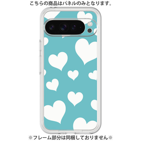 Premium Panel［ Dot Hearts - Blue ］