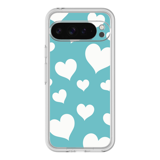 Premium Panel［ Dot Hearts - Blue ］