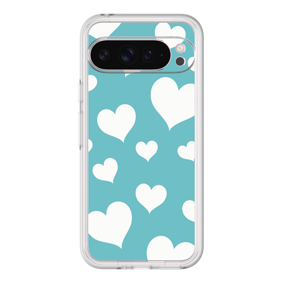 Premium Panel［ Dot Hearts - Blue ］