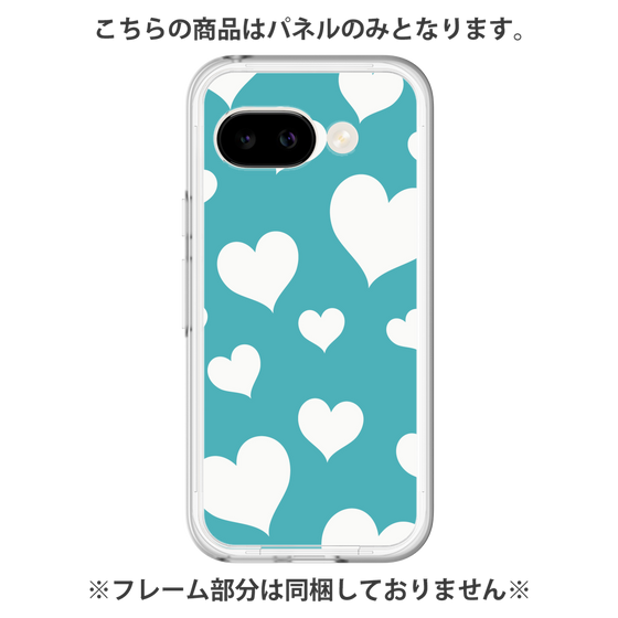 Premium Panel［ Dot Hearts - Blue ］