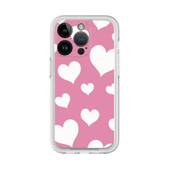 Premium Panel［ Dot Hearts - Pink ］
