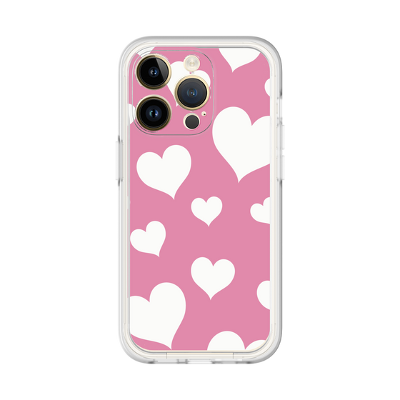 Premium Panel［ Dot Hearts - Pink ］