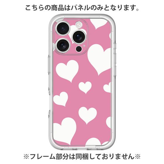 Premium Panel［ Dot Hearts - Pink ］