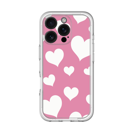 Premium Panel［ Dot Hearts - Pink ］