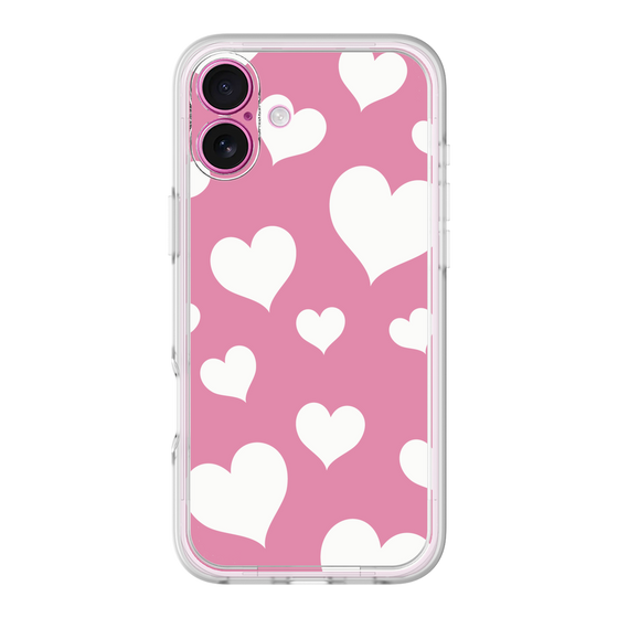 Premium Panel［ Dot Hearts - Pink ］