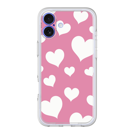 Premium Panel［ Dot Hearts - Pink ］