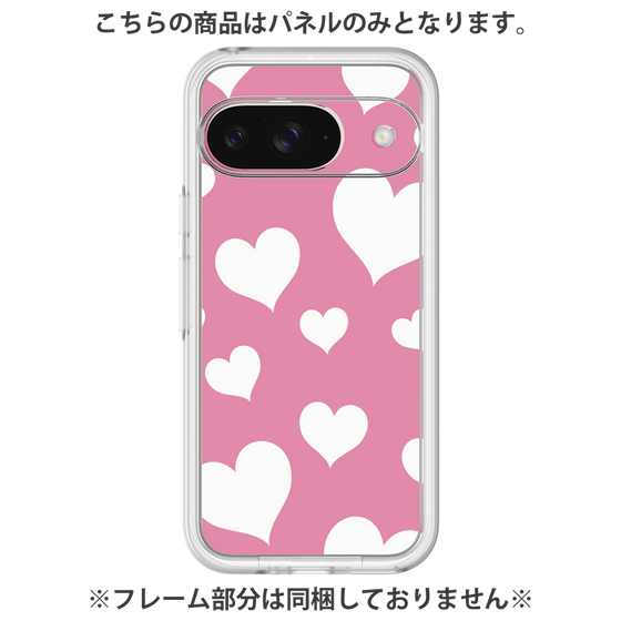 Premium Panel［ Dot Hearts - Pink ］