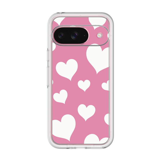 Premium Panel［ Dot Hearts - Pink ］