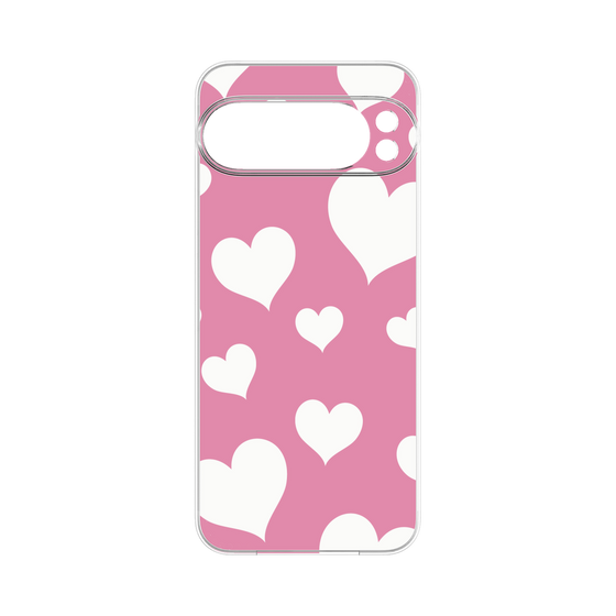 Premium Panel［ Dot Hearts - Pink ］
