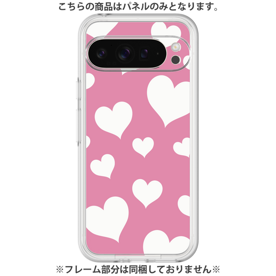 Premium Panel［ Dot Hearts - Pink ］