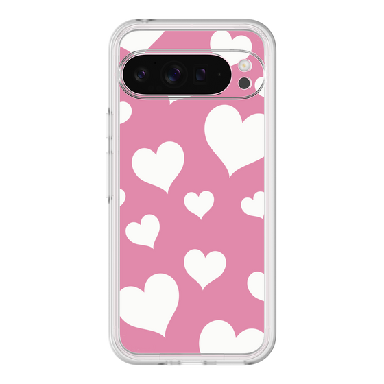Premium Panel［ Dot Hearts - Pink ］
