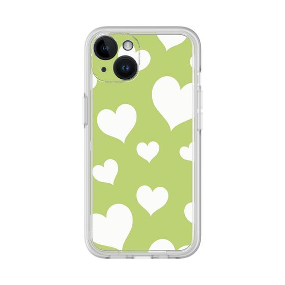 Premium Panel［ Dot Hearts - Green ］