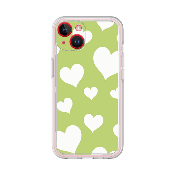 Premium Panel［ Dot Hearts - Green ］