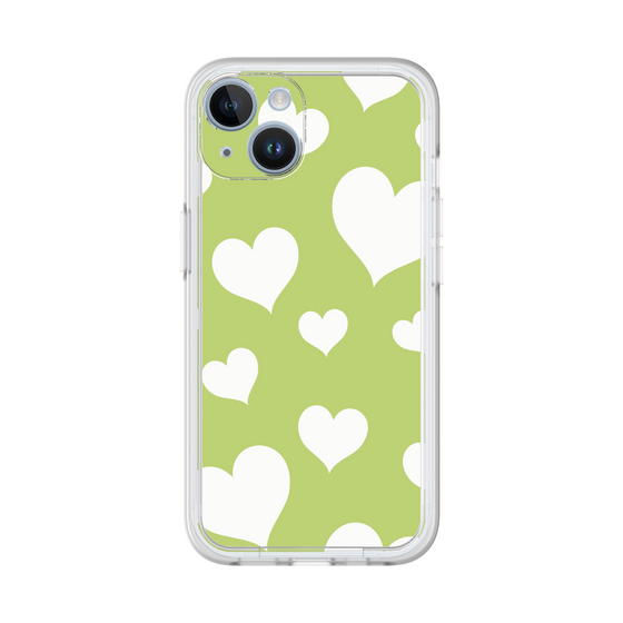 Premium Panel［ Dot Hearts - Green ］
