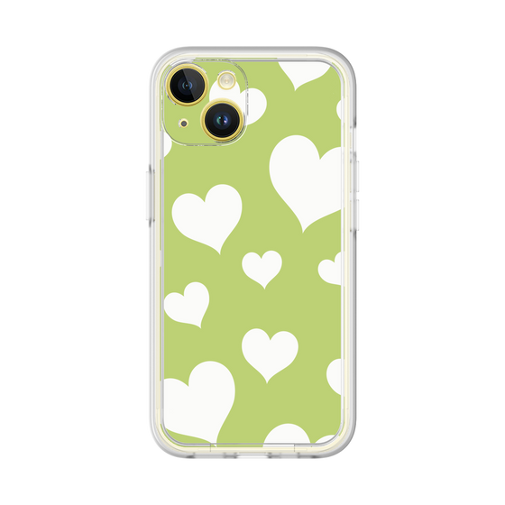 Premium Panel［ Dot Hearts - Green ］