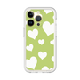 Premium Panel［ Dot Hearts - Green ］