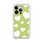 Premium Panel［ Dot Hearts - Green ］