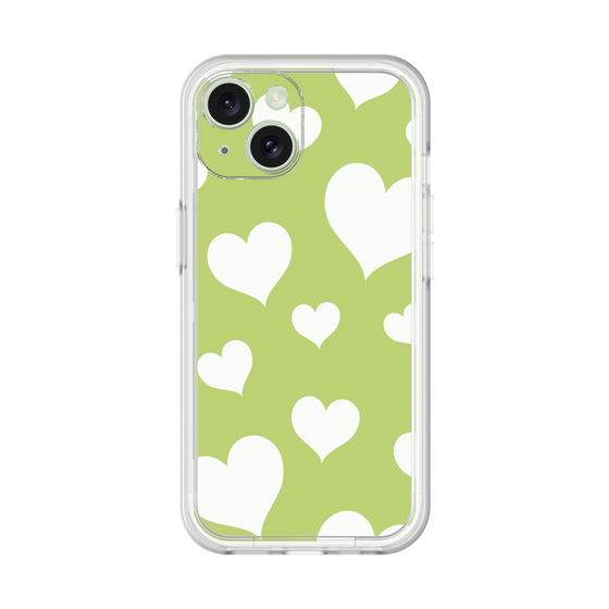 Premium Panel［ Dot Hearts - Green ］