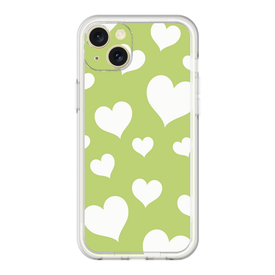 Premium Panel［ Dot Hearts - Green ］
