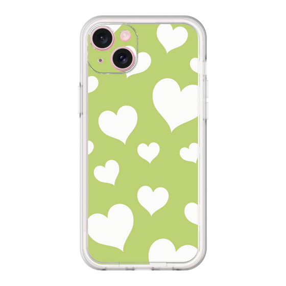 Premium Panel［ Dot Hearts - Green ］