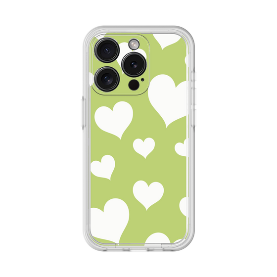 Premium Panel［ Dot Hearts - Green ］