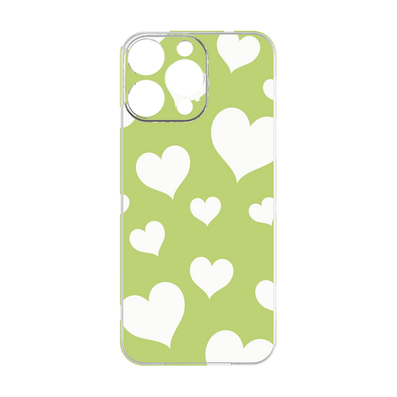 Premium Panel［ Dot Hearts - Green ］