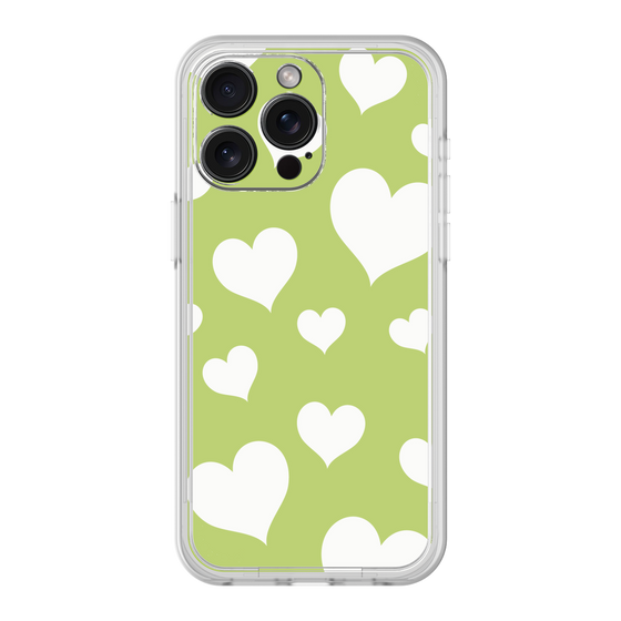 Premium Panel［ Dot Hearts - Green ］