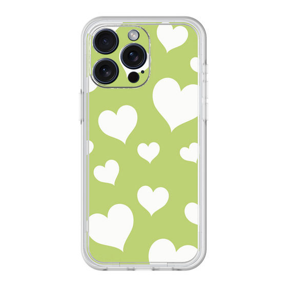 Premium Panel［ Dot Hearts - Green ］