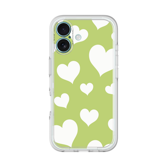 Premium Panel［ Dot Hearts - Green ］