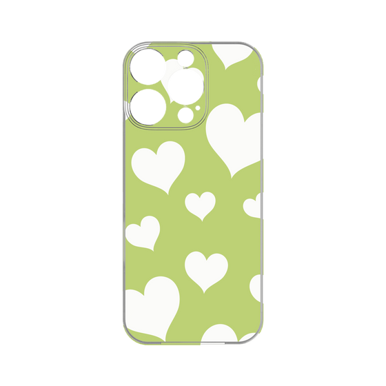 Premium Panel［ Dot Hearts - Green ］