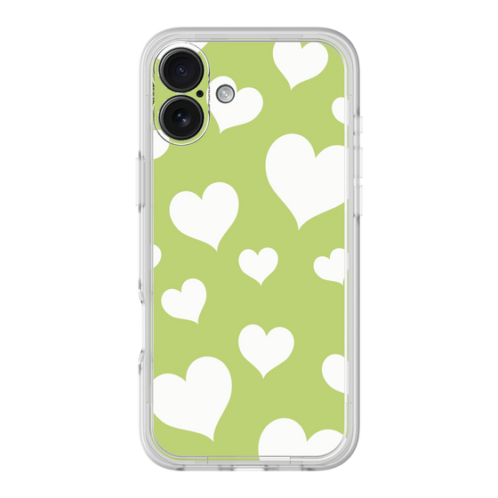 Premium Panel［ Dot Hearts - Green ］