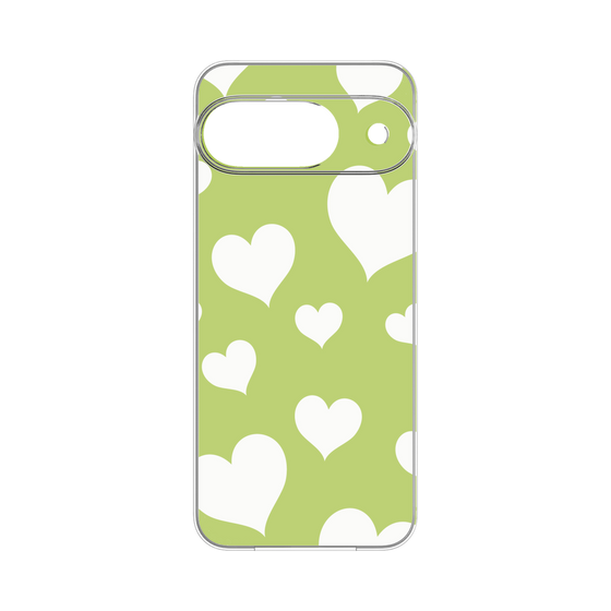Premium Panel［ Dot Hearts - Green ］