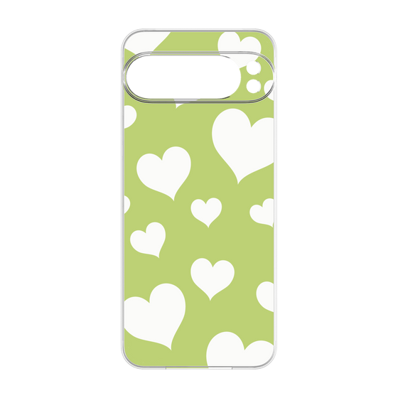 Premium Panel［ Dot Hearts - Green ］