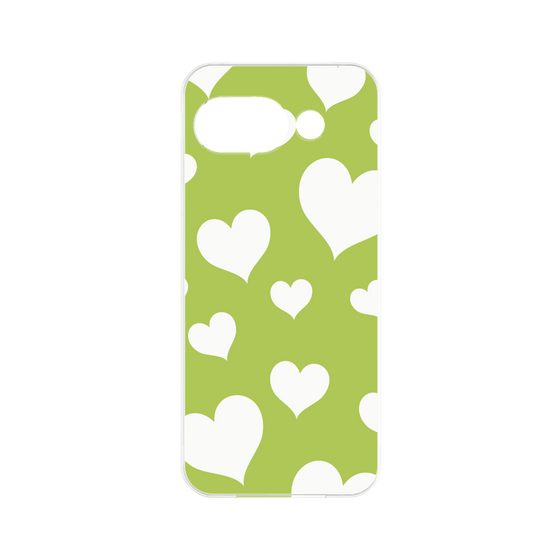 Premium Panel［ Dot Hearts - Green ］