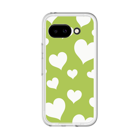 Premium Panel［ Dot Hearts - Green ］