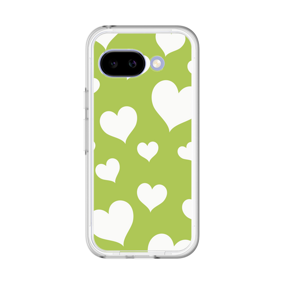 Premium Panel［ Dot Hearts - Green ］
