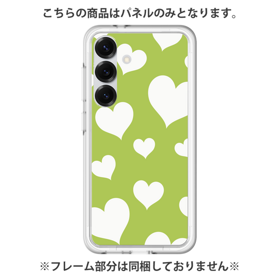 Premium Panel［ Dot Hearts - Green ］