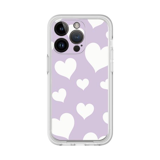 Premium Panel［ Dot Hearts - Purple ］