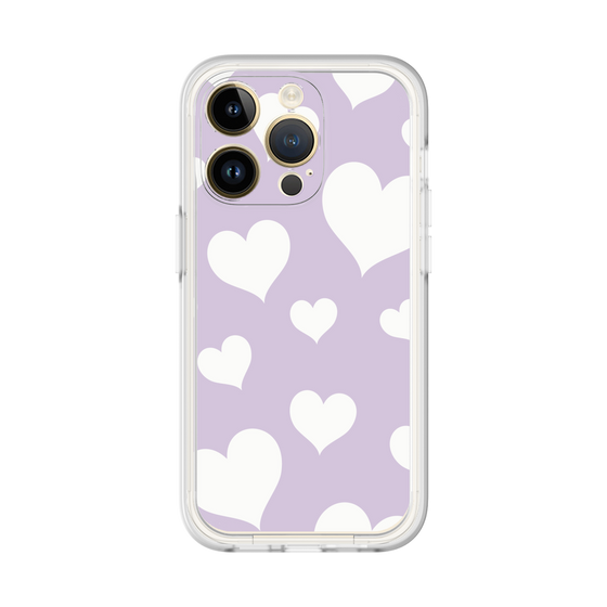 Premium Panel［ Dot Hearts - Purple ］