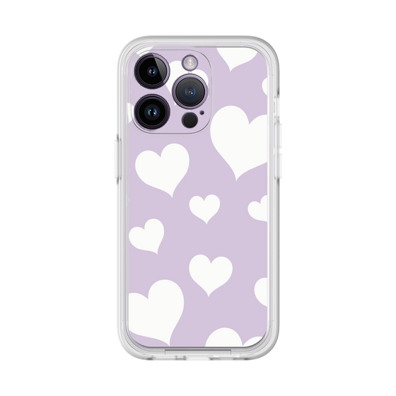 Premium Panel［ Dot Hearts - Purple ］