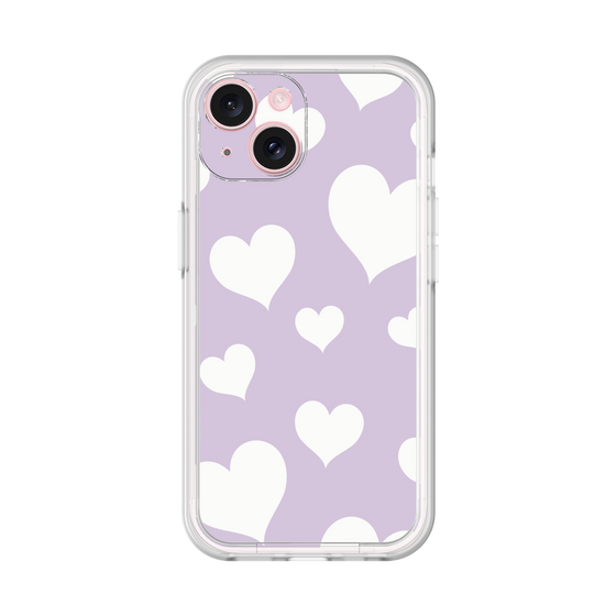 Premium Panel［ Dot Hearts - Purple ］