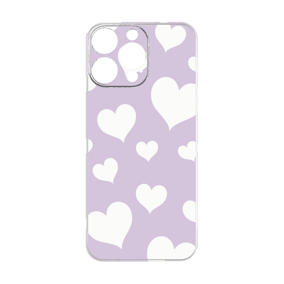 Premium Panel［ Dot Hearts - Purple ］