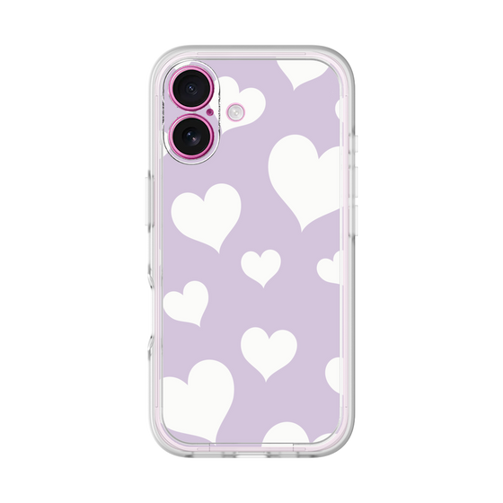 Premium Panel［ Dot Hearts - Purple ］