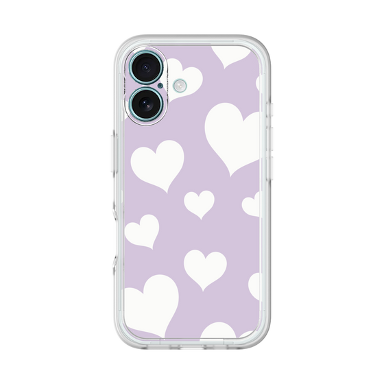 Premium Panel［ Dot Hearts - Purple ］