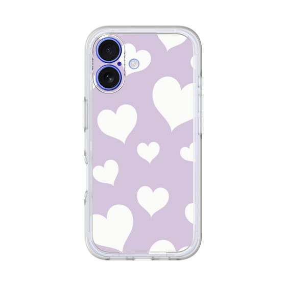 Premium Panel［ Dot Hearts - Purple ］