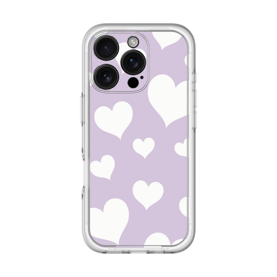 Premium Panel［ Dot Hearts - Purple ］