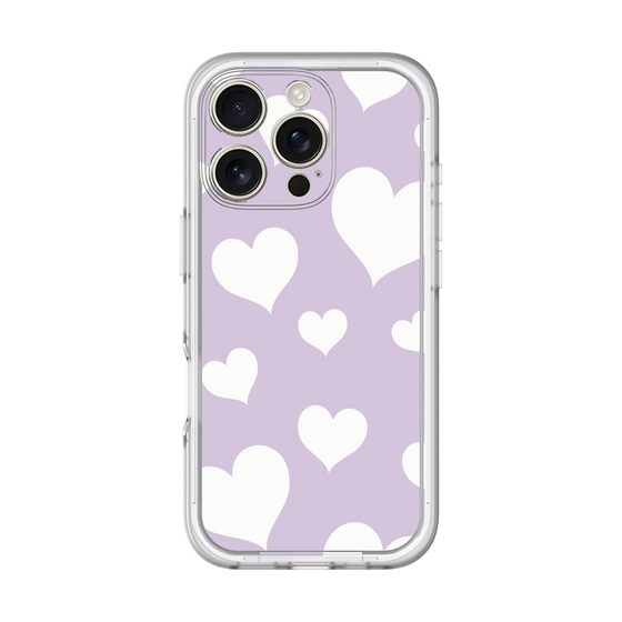 Premium Panel［ Dot Hearts - Purple ］