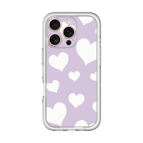 Premium Panel［ Dot Hearts - Purple ］